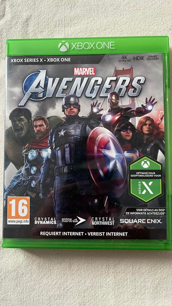 Xbox game Avengers, Ophalen, Zo goed als nieuw