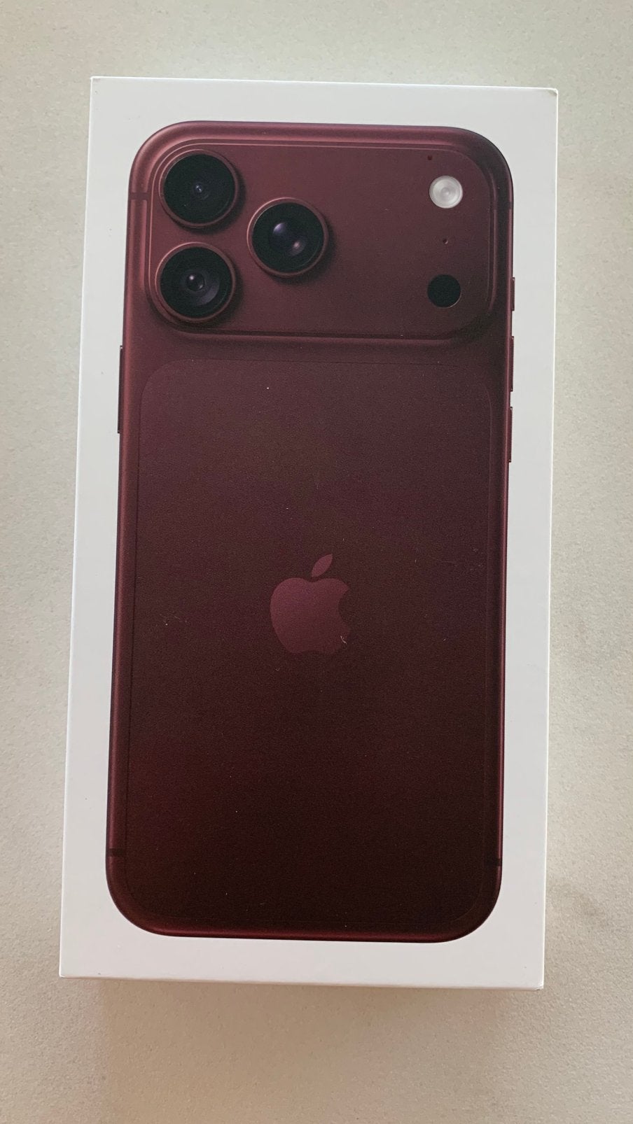 iPhone 18 Pro Max 512 GB Bordeaux, Telecommunicatie, Ophalen, Nieuw