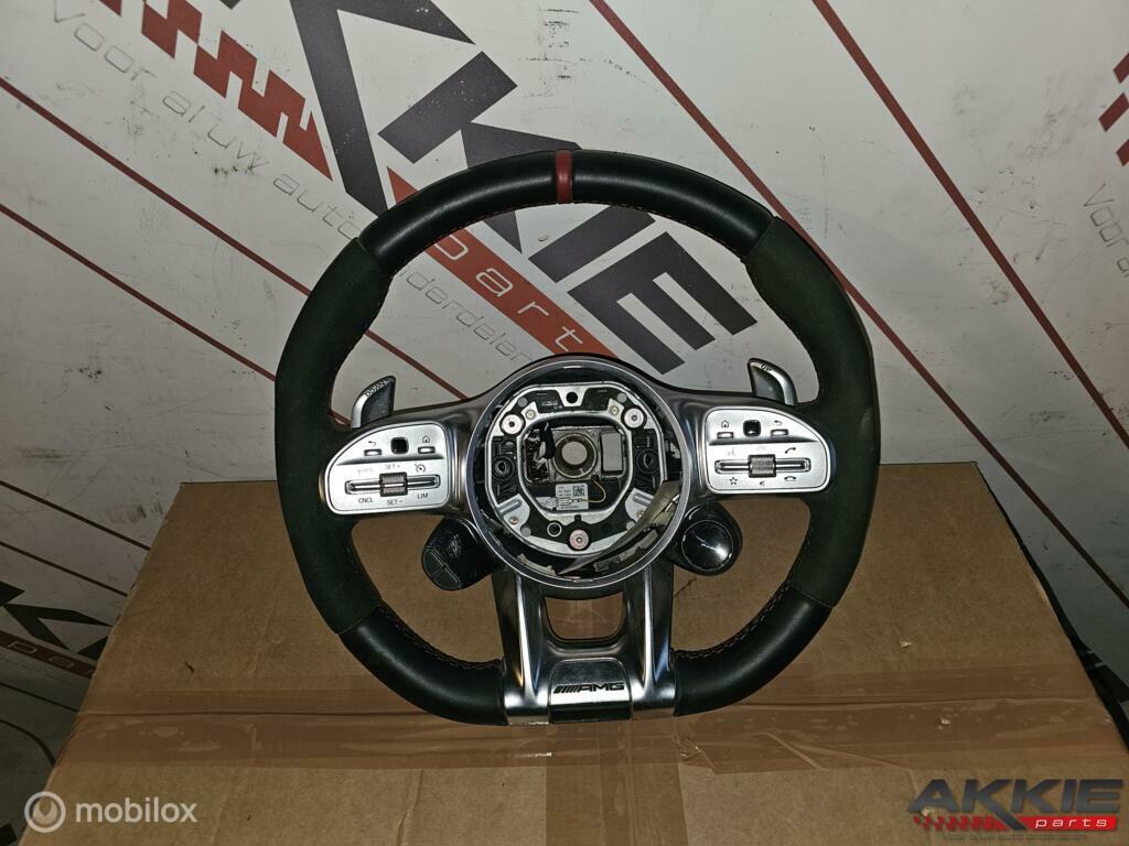 mercedes AMG Stuurwiel C63 E63 AMG Gt CLA45 A45 W177 W205, Auto-onderdelen, Gebruikt, Ophalen of Verzenden