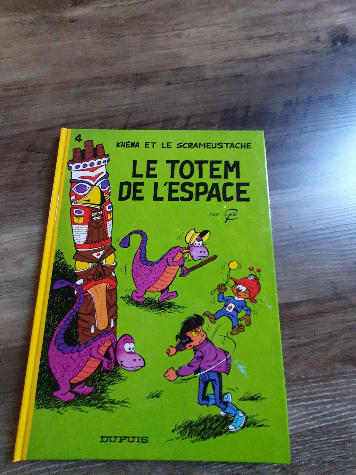 Le scrameustache le totem de l'espace réédition 1986, Enlèvement ou Envoi