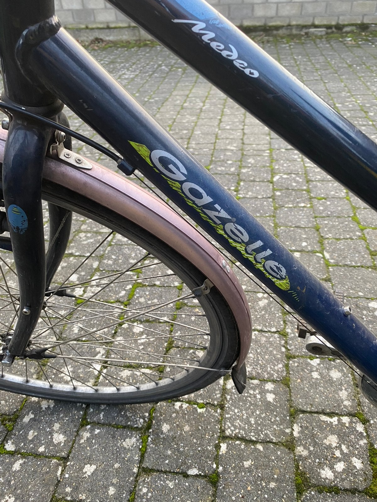 Damesfiets Gazelle met 3x7 versnellingen, Vitesses, Frein sur jante, Enlèvement, Utilisé