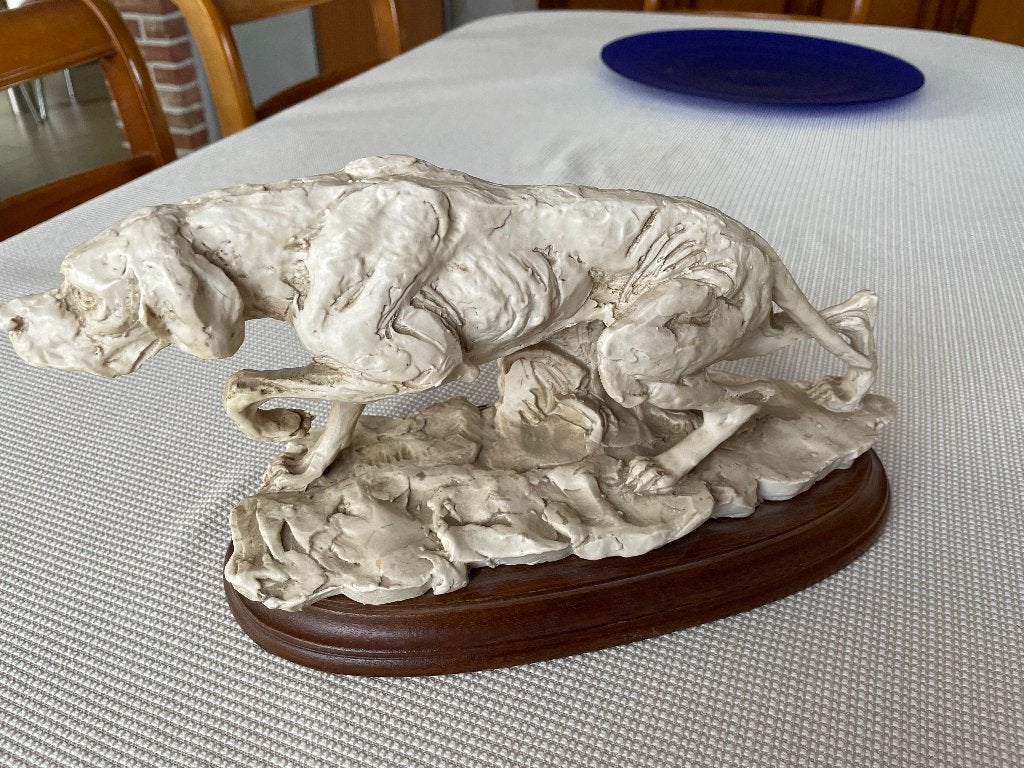 Antiek beeld jachthond, Antiek en Kunst, Ophalen