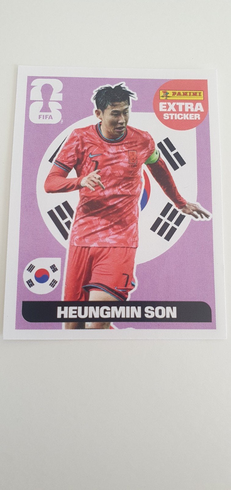 Wereldbeker Panini 2026 ESTRA HEUNGMIN SON, Ophalen of Verzenden