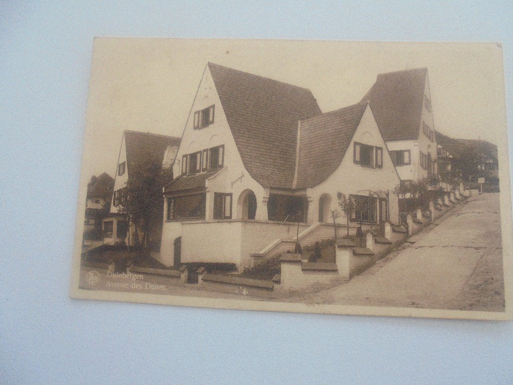 duinbergen - avenue des dunes, Collections, Enlèvement ou Envoi, 1920 à 1940, Affranchie, Flandre Occidentale