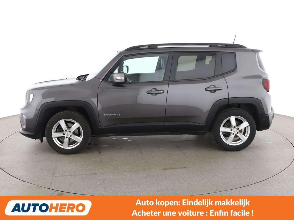 Jeep Renegade 1.0 TGDi Limited 4x2, Autos, Jeep, Cuir, Argent ou Gris, Achat, 170 g/km
