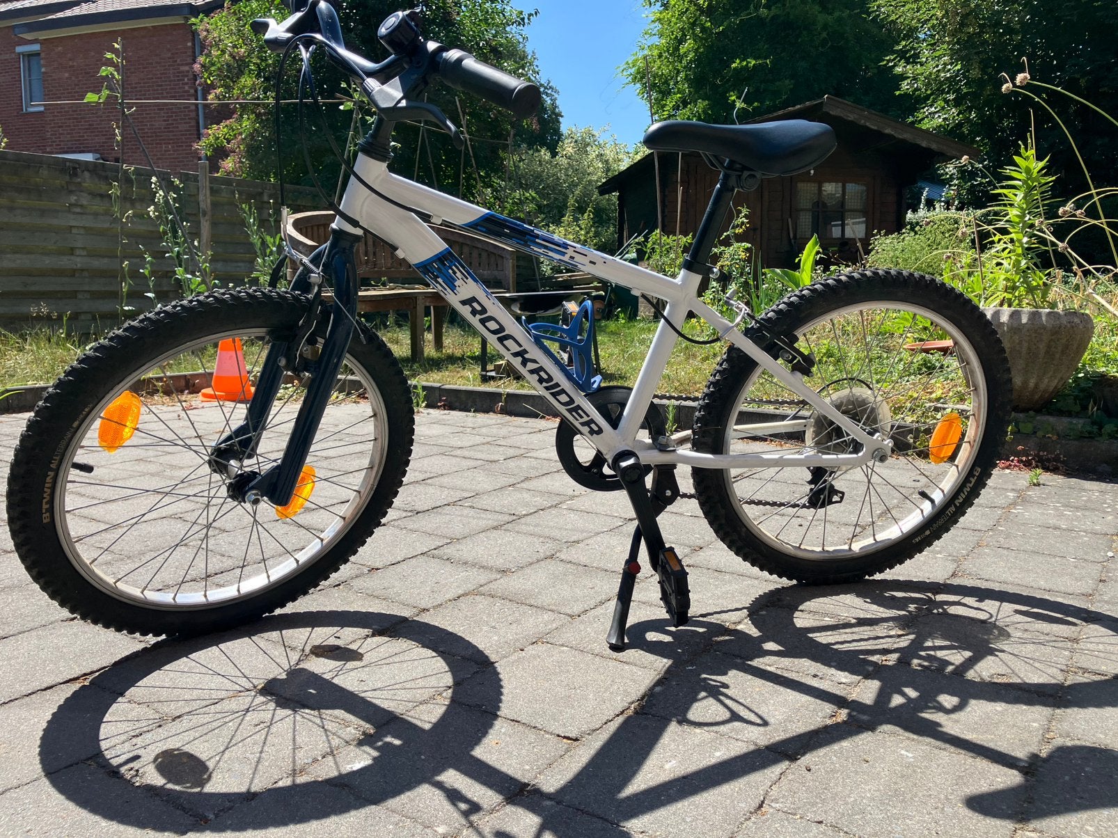 Rockrider ST 120  -  kinderfiets, Ophalen of Verzenden, Gebruikt, Velgrem, 16 tot 20 inch