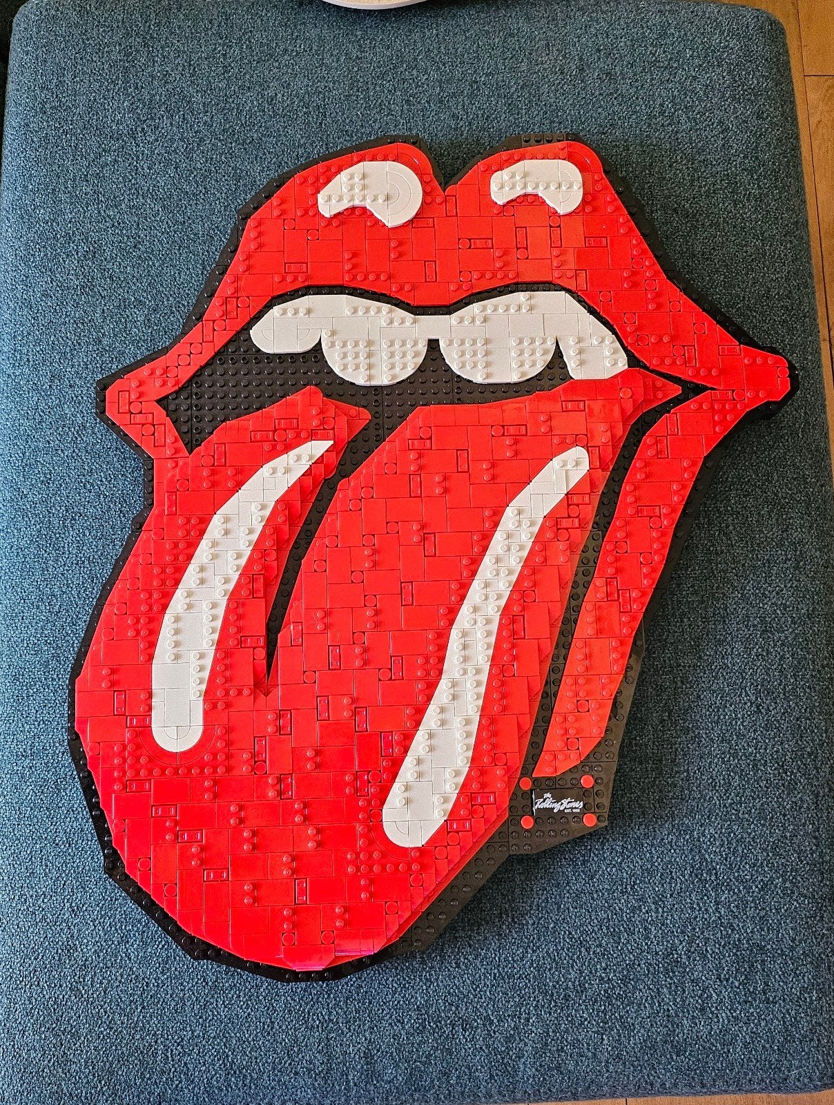 Lego art The Rolling Stones, Ophalen of Verzenden, Zo goed als nieuw, Complete set, Lego