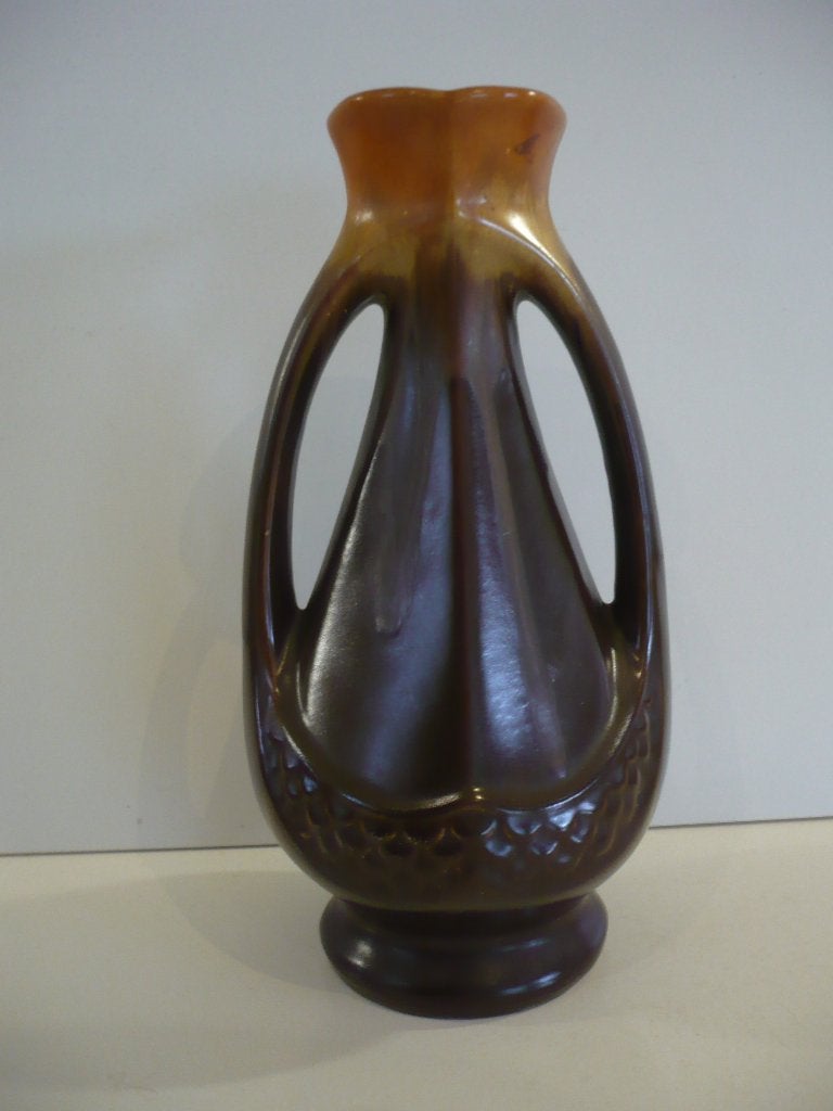 Art Nouveau / Jugendstil vaas Thulin Belgium, Antiek en Kunst, Ophalen of Verzenden