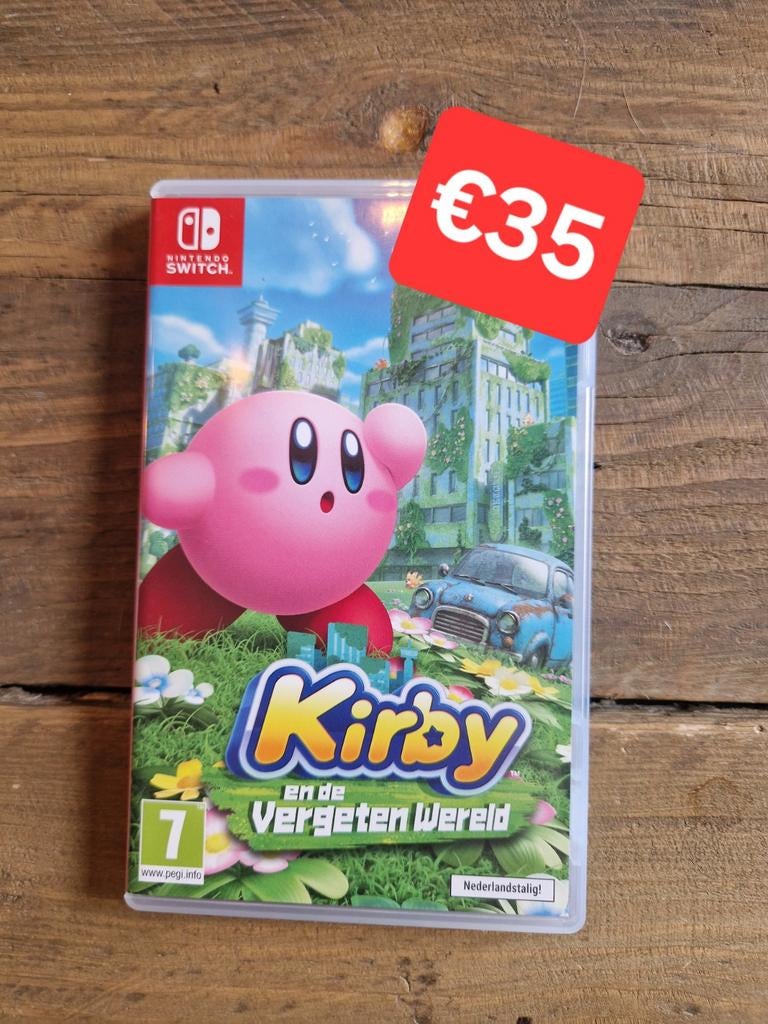 Kirby en de vergeten wereld NINTENDO SWITCH, Games en Spelcomputers, Ophalen of Verzenden