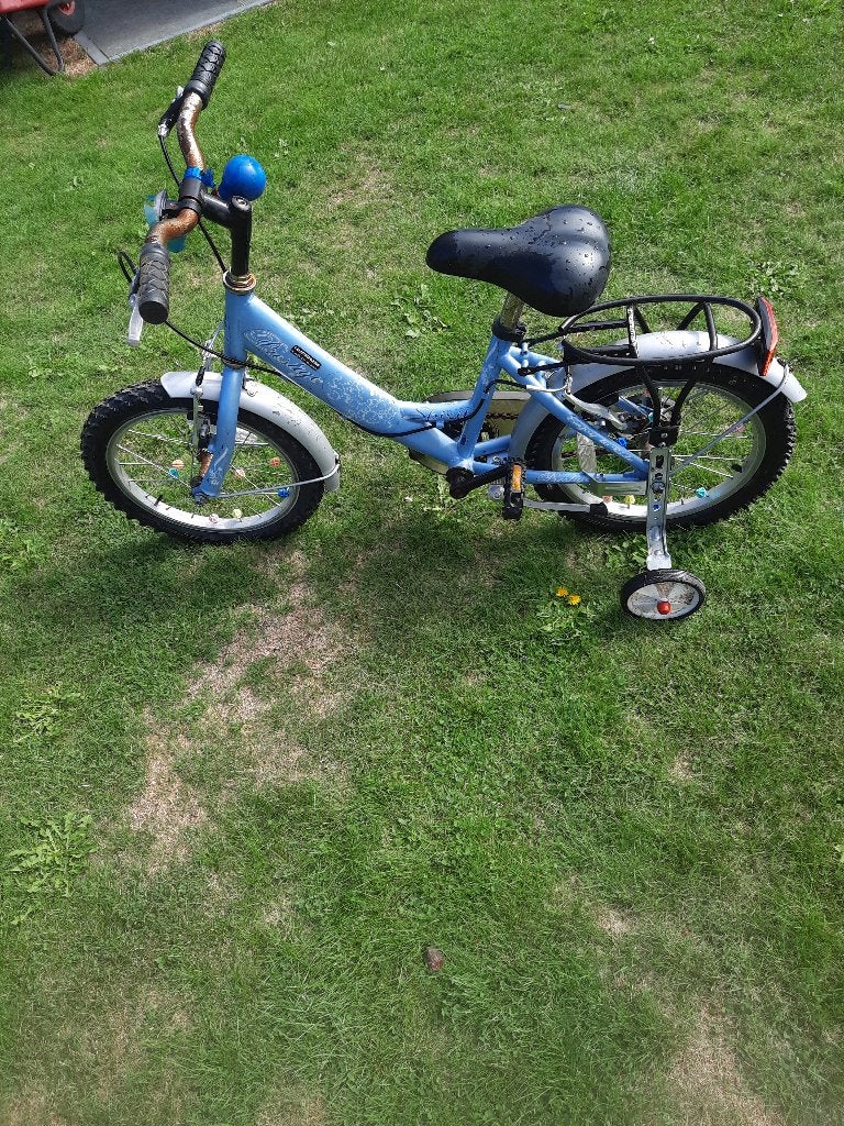 Kindefiets 16 inch met zijwieltjes, Stabilisateurs, Frein à rétropédalage, 16 à 20 pouces, Enlèvement