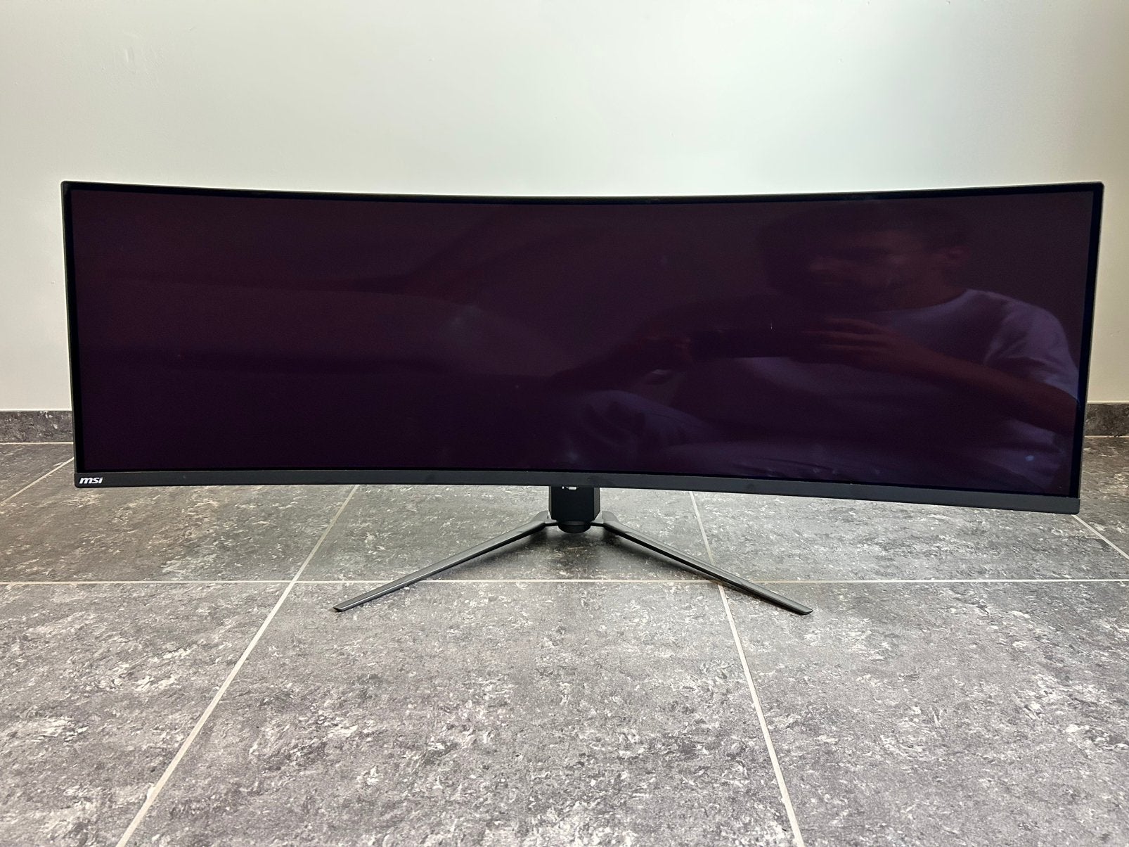 MSI OLED curved monitor, Computers en Software, Ophalen, Zo goed als nieuw