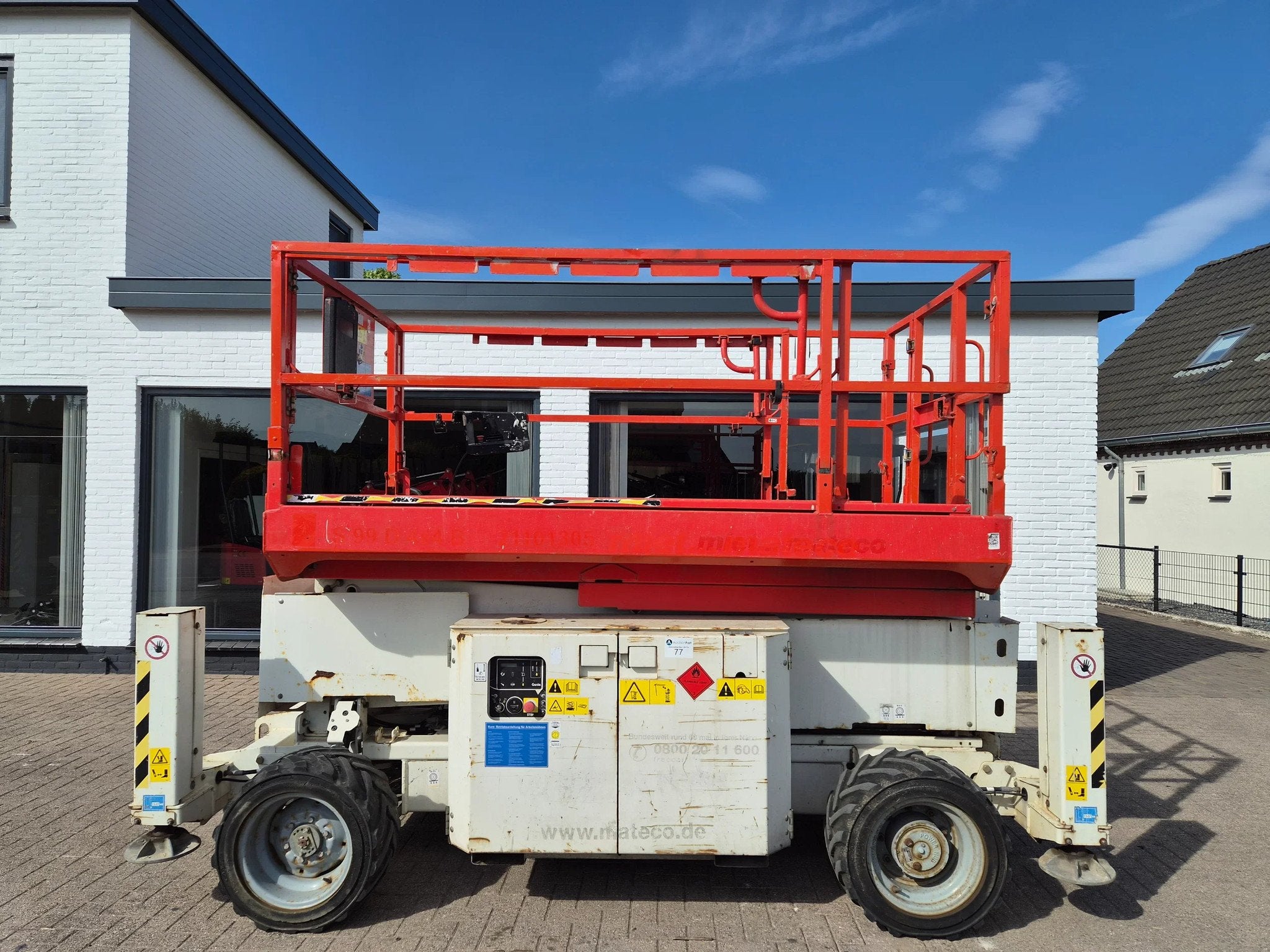 Genie Gs2696rt ruwterein hoogwerker 4x4 diesel