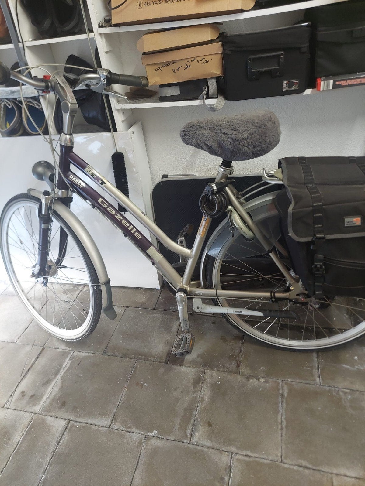 Damesfiets gazelle ., Ophalen, Gebruikt, Dames, Gazelle