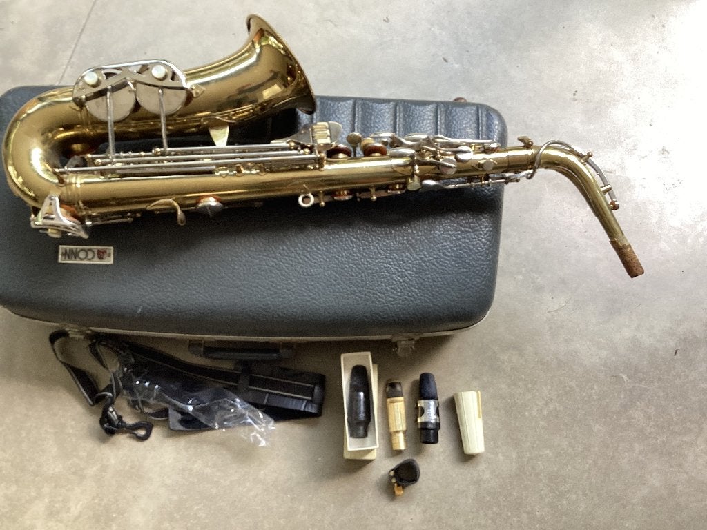 Altsaxofoon Cohn USA 1969, Ophalen of Verzenden, Gebruikt, Alt, Met koffer