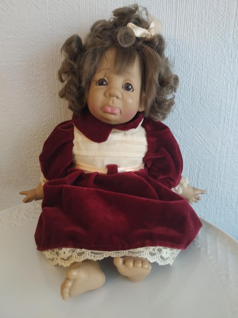 Vintage karakter pop Pakos Spanje 1995, Verzamelen, Poppen, Ophalen of Verzenden, Gebruikt, Pop