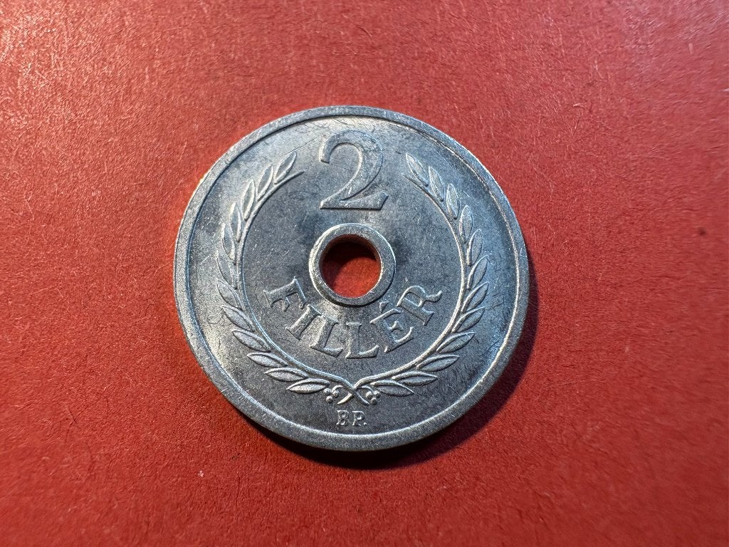 Hongarije - 2 filler 1963 (#232#), Postzegels en Munten, Ophalen of Verzenden, Hongarije, Losse munt