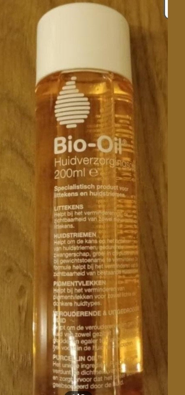 Grote fles Bio-Oil. Als nieuw!, Handtassen en Accessoires, Uiterlijk | Gezichtsverzorging, Zo goed als nieuw, Verzorging, Gehele gezicht