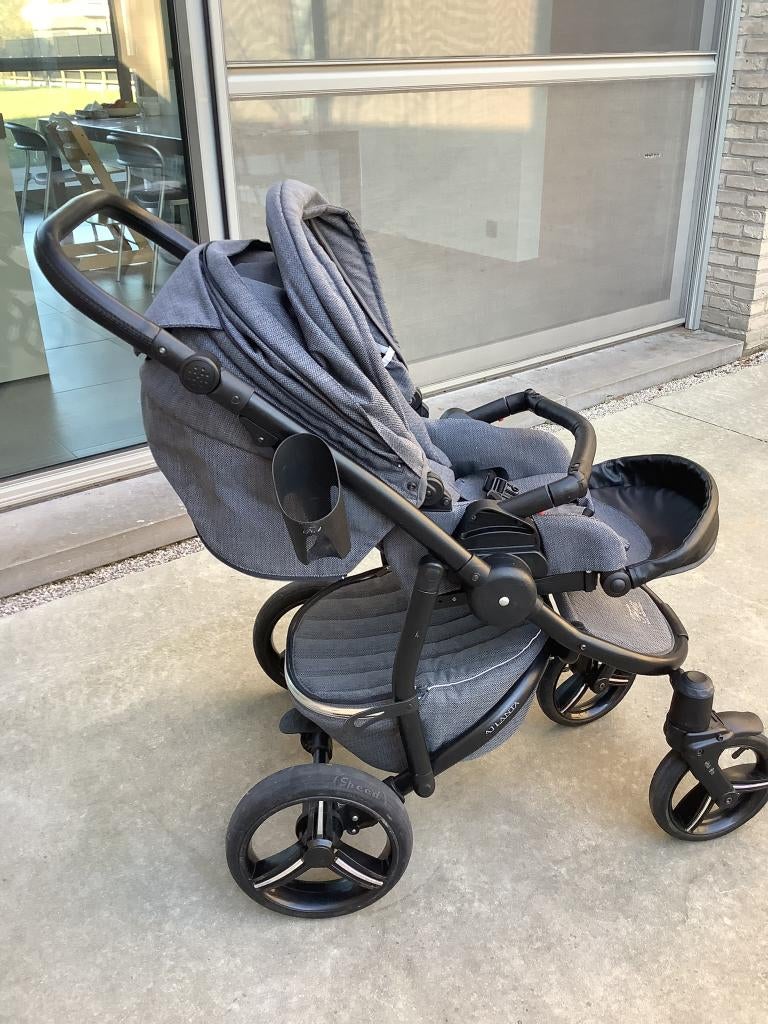 Kinderwagen First - Blauw (heel goede staat), Autres marques, Enlèvement, Utilisé, Poussette