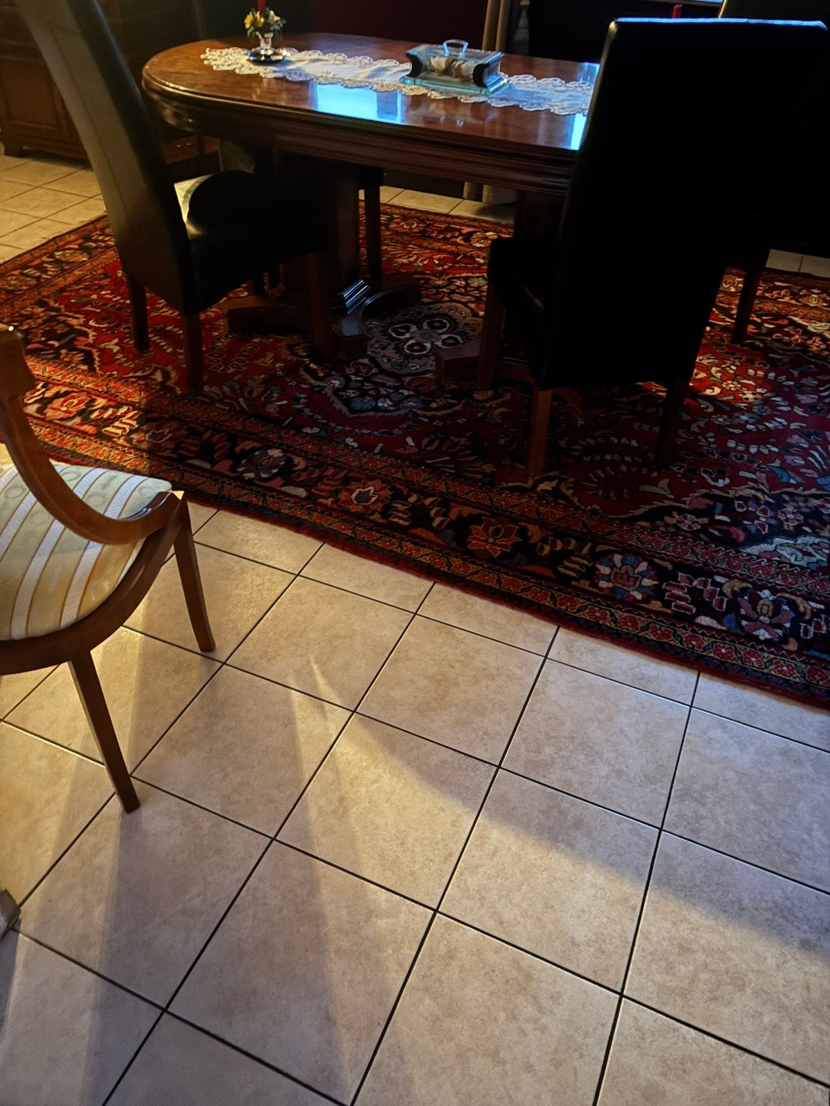 Tapis noué à la main, Maison & Meubles, Ameublement | Revêtements de sol, Enlèvement, Comme neuf, Tapis
