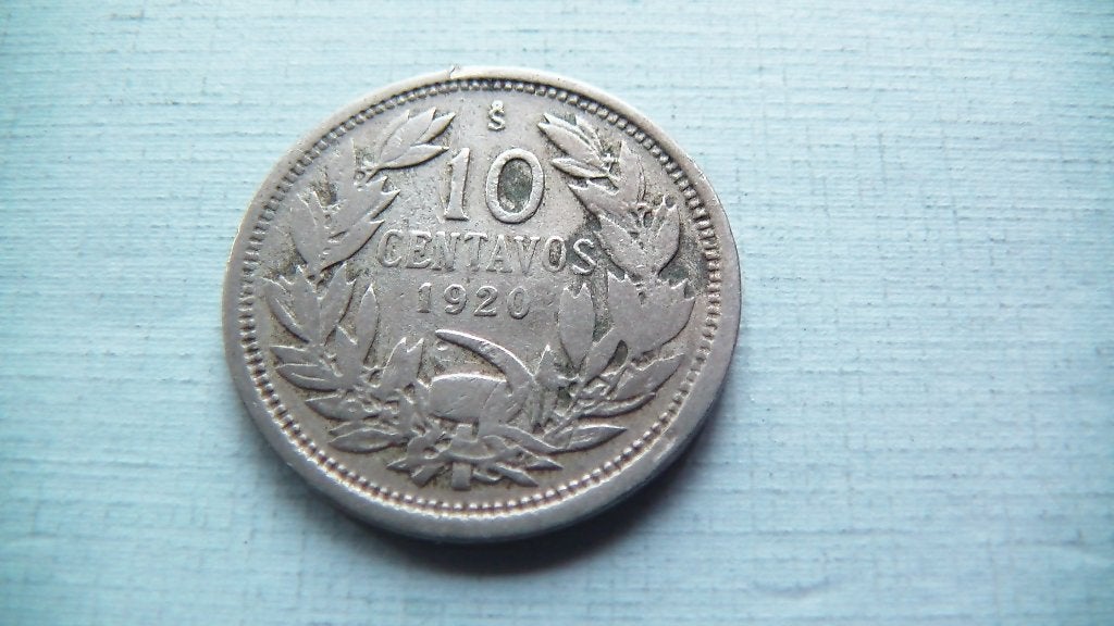 chili 10 centavos 1920, Enlèvement