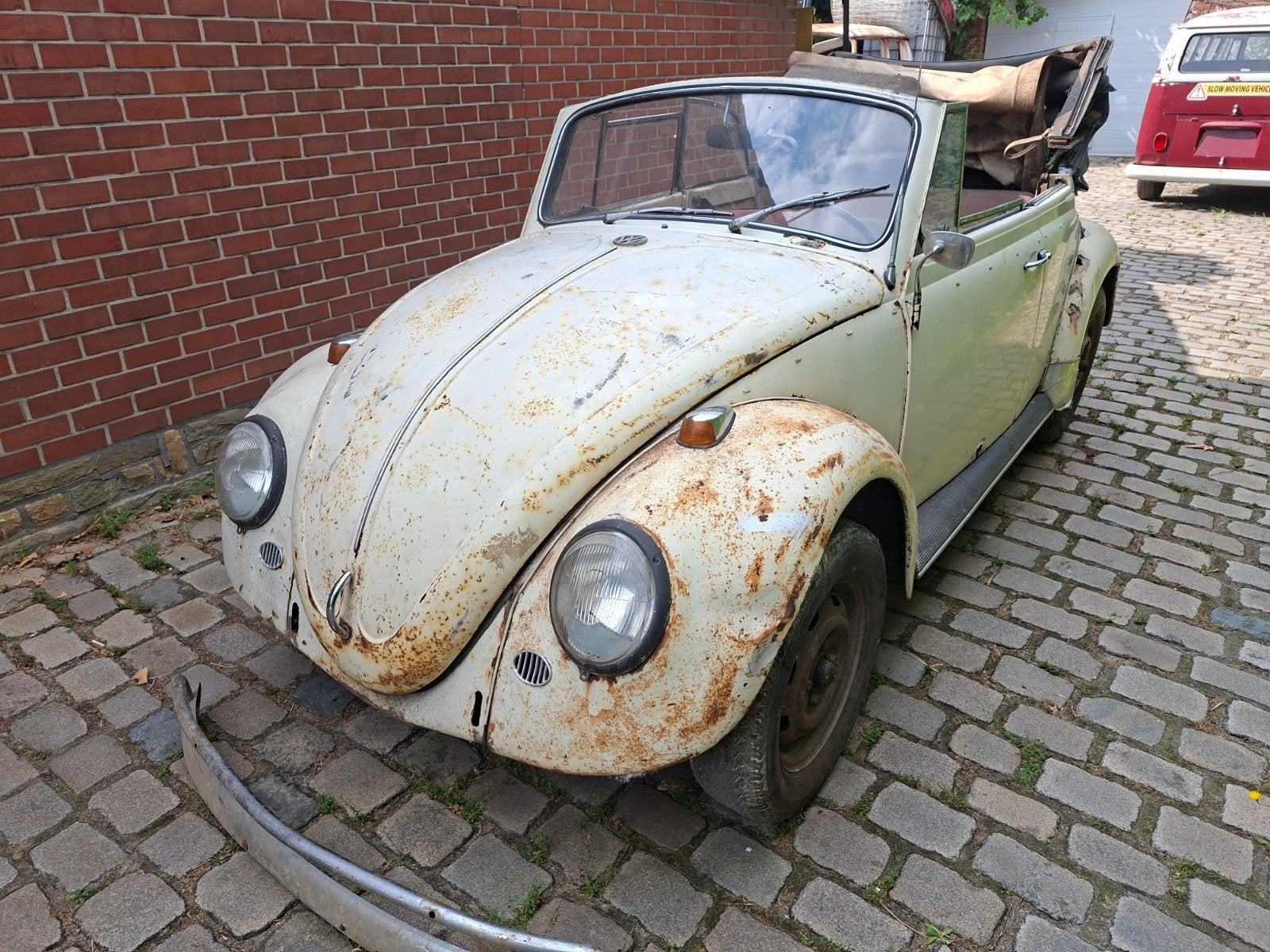 Vw kever cabrio '67 type 1500, Auto's, Volkswagen, Wit, Bedrijf, Handgeschakeld