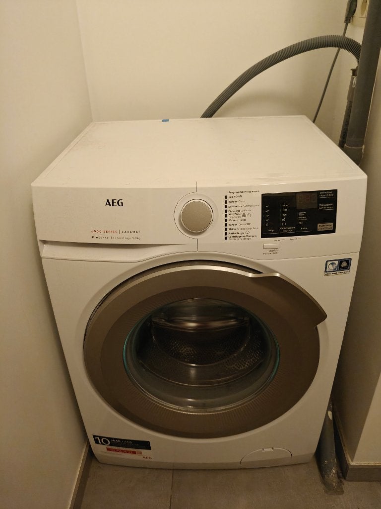 AEG 6000 serie wasmachine LF62CS86 –8kg–1600 tpm–labelA, Elektronische apparatuur, Ophalen, 6 tot 8 kg, Gebruikt, Energieklasse A of zuiniger