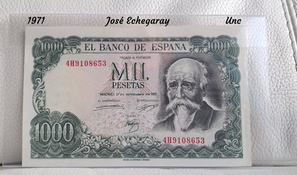 Espagne 1000 pesetas 1971 - Unc, Envoi, Autres pays, Billets en vrac
