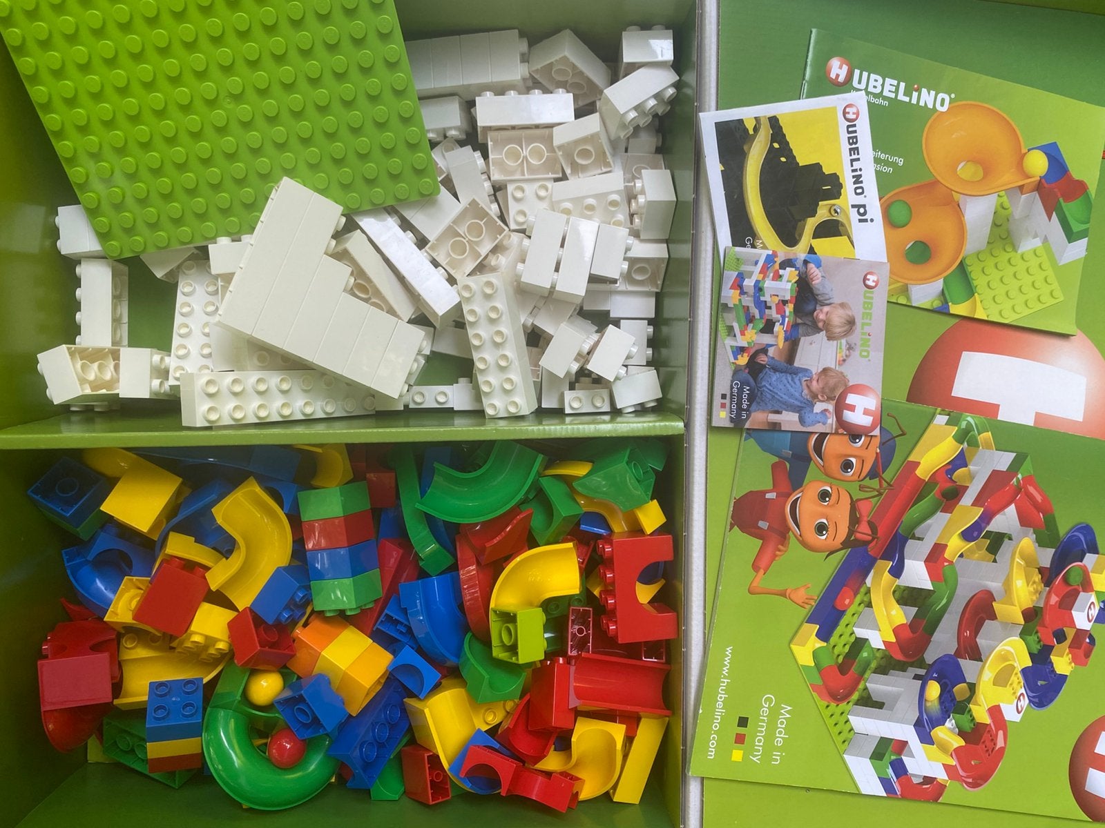 Hubelino kugelbahn / knikkerbaan, Kinderen en Baby's, Ophalen, Gebruikt