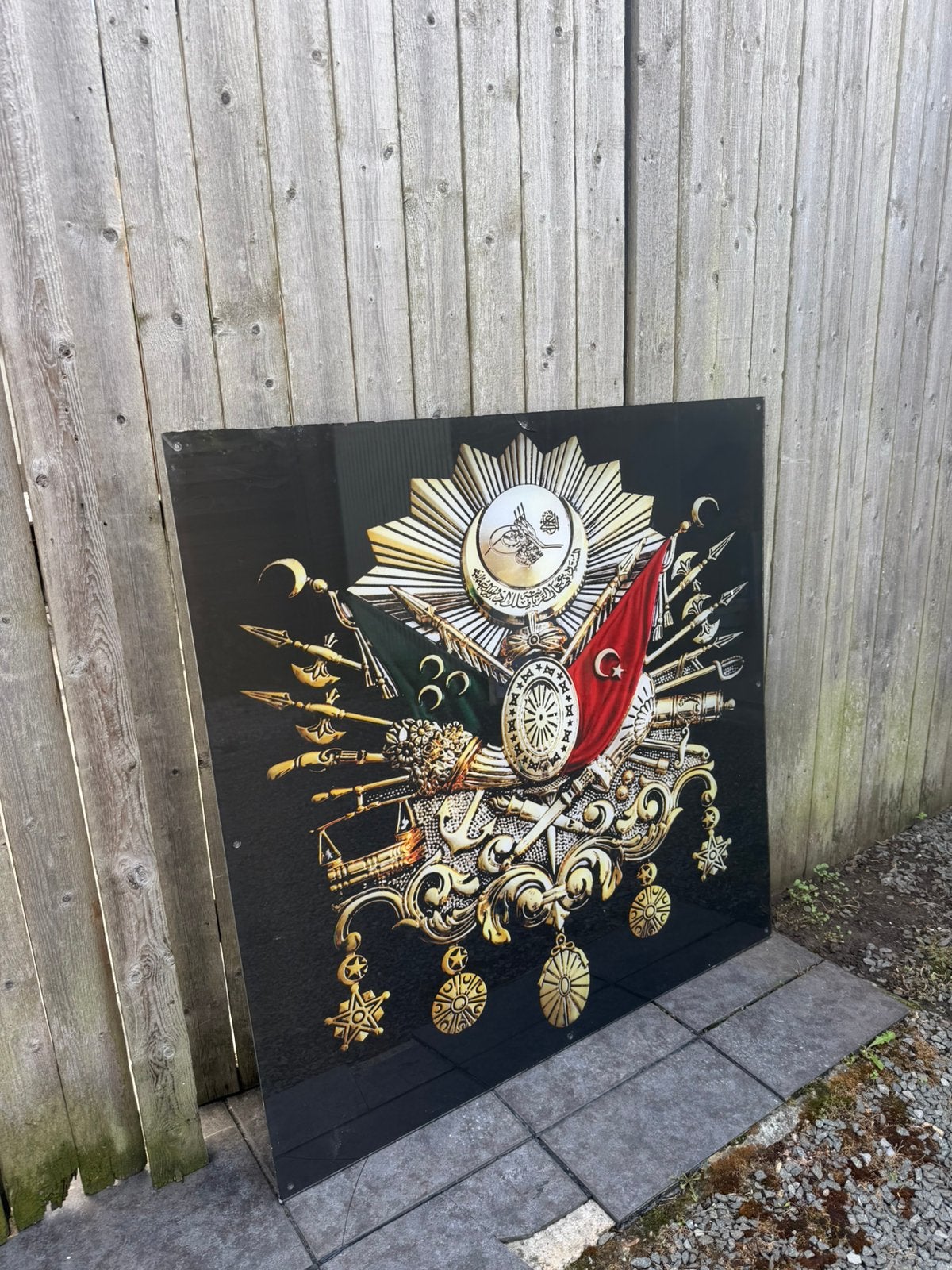 Turkse Ottomaanse Rijk portret 100 x 100cm, Enlèvement