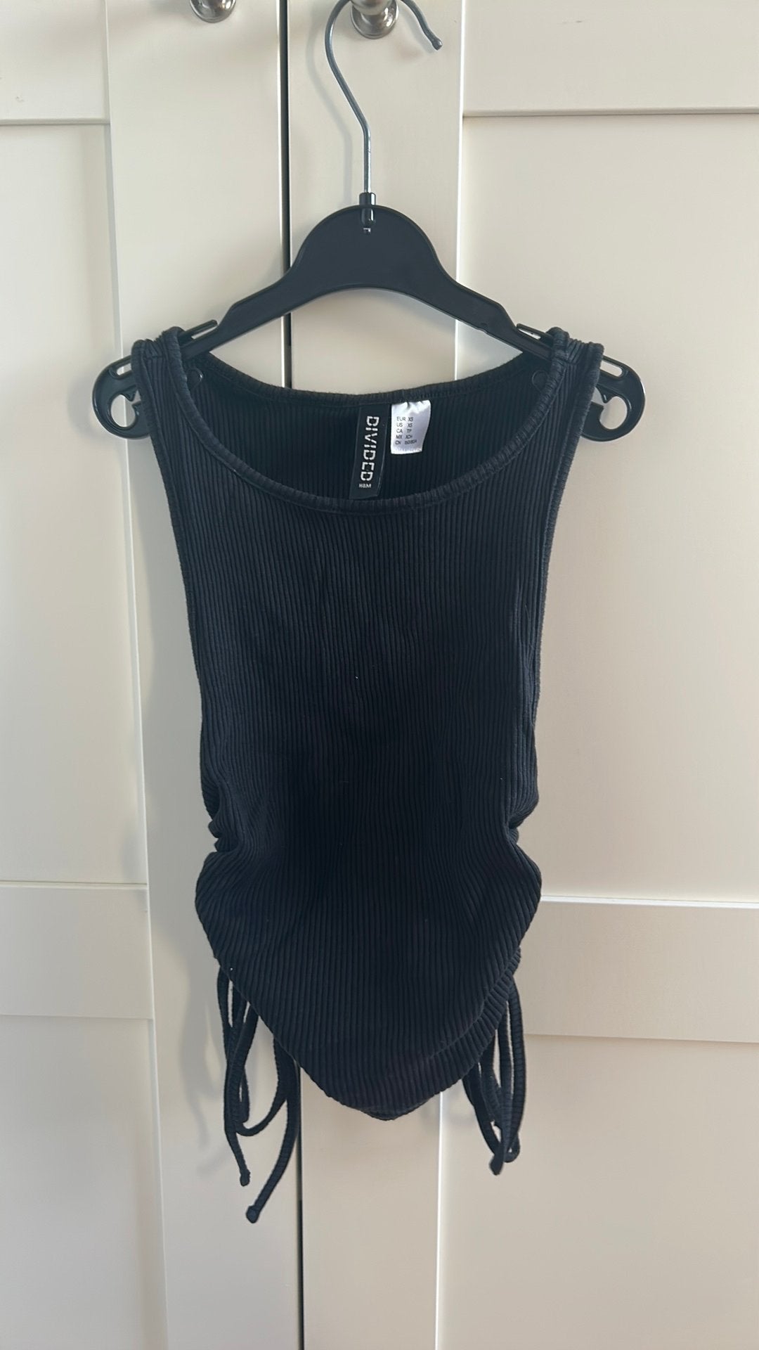 Croptop, Kleding | Dames, Topjes, Verzenden, Zwart, Nieuw, Korte mouw