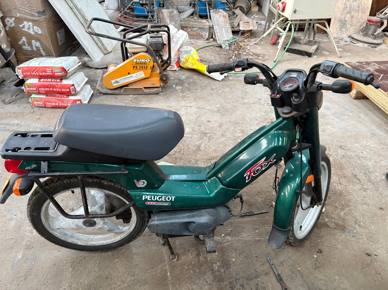Peugeot fox deluxe, Ophalen, 1 versnellingen, 50 cc, Standard