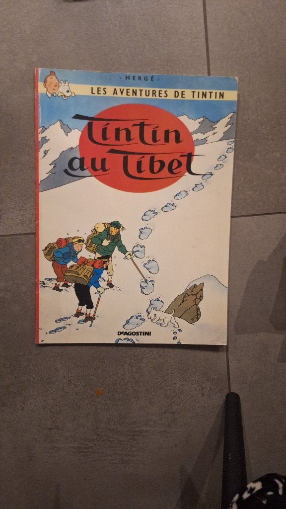 Tintin au tibet, Boeken, Ophalen, Gelezen