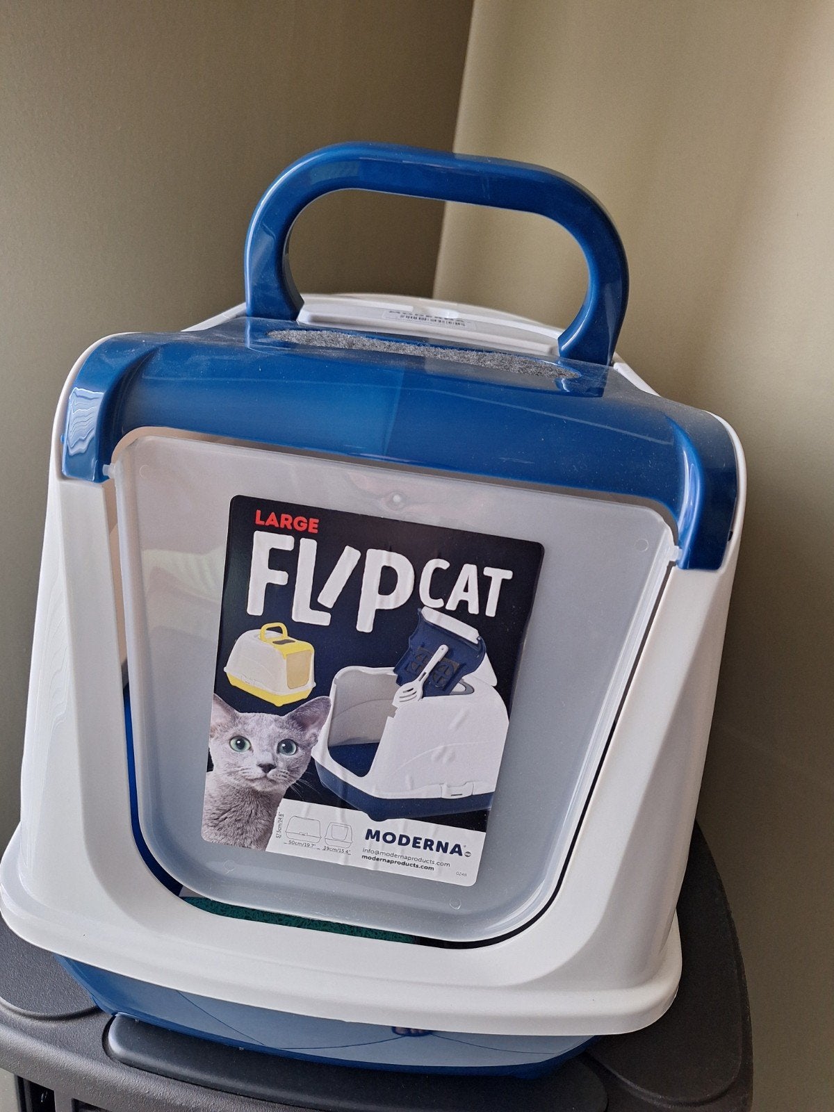Kattenbak nieuw met toebehoren, Ophalen, Nieuw, Gesloten