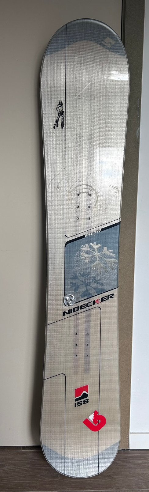 Nidecker Picto 158 snowboard, Ophalen, Gebruikt