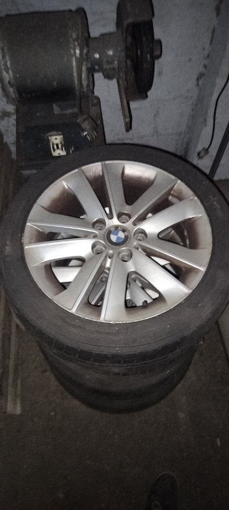 4 jantes 17 pouces d'origine BMW — 7Jx17 ET47, Autos : Pièces & Accessoires, Véhicule de tourisme, Pneus été, 17 pouces, Enlèvement