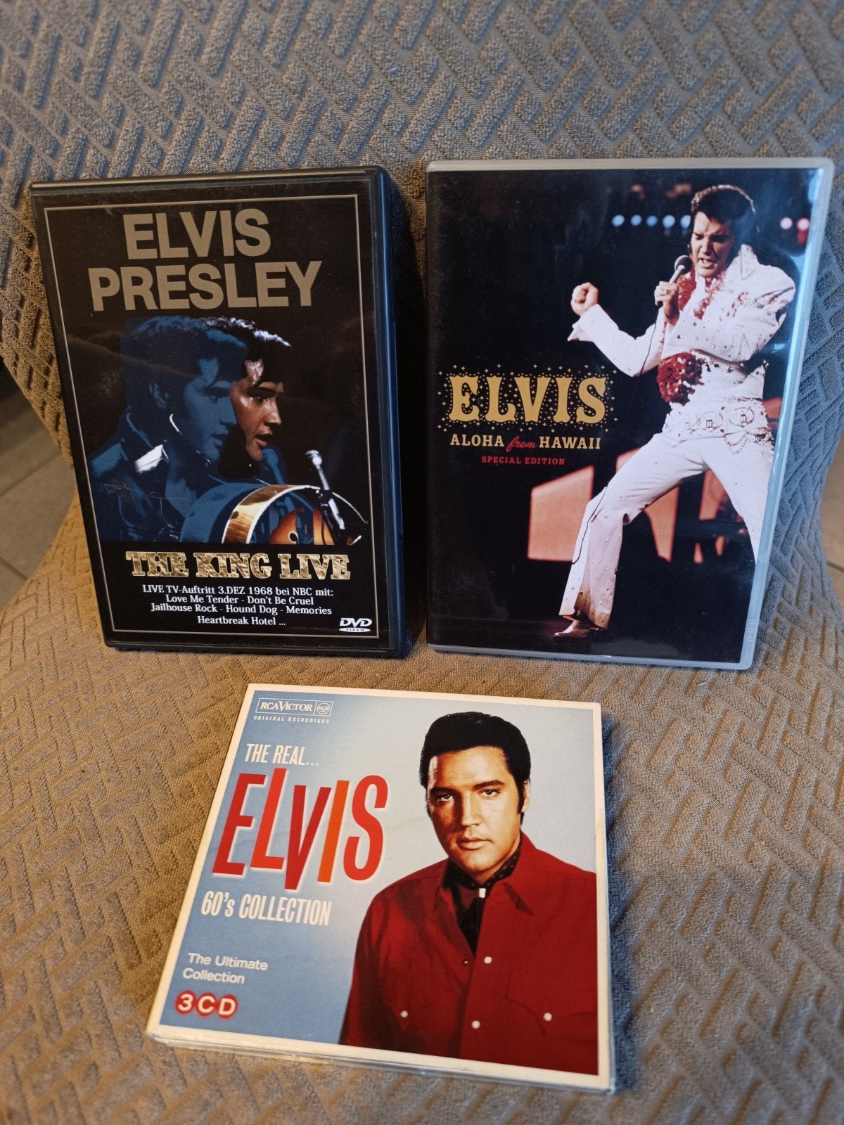 3 x ELVIS, Enlèvement ou Envoi