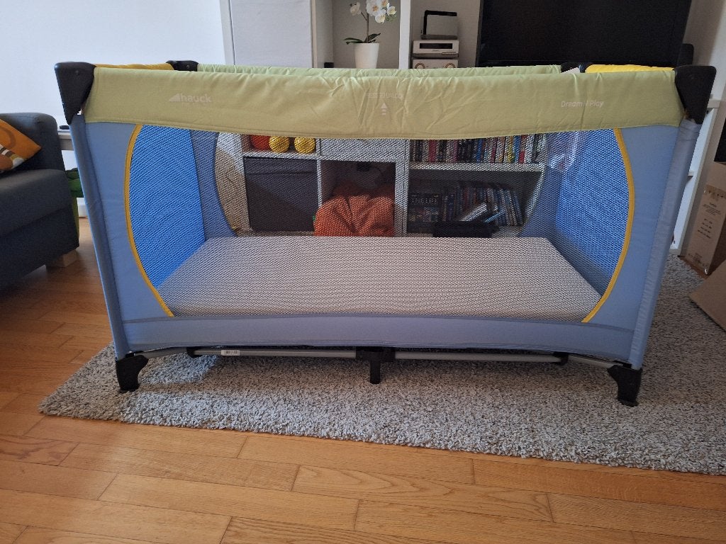 travel cot, Enlèvement, Comme neuf, Lit