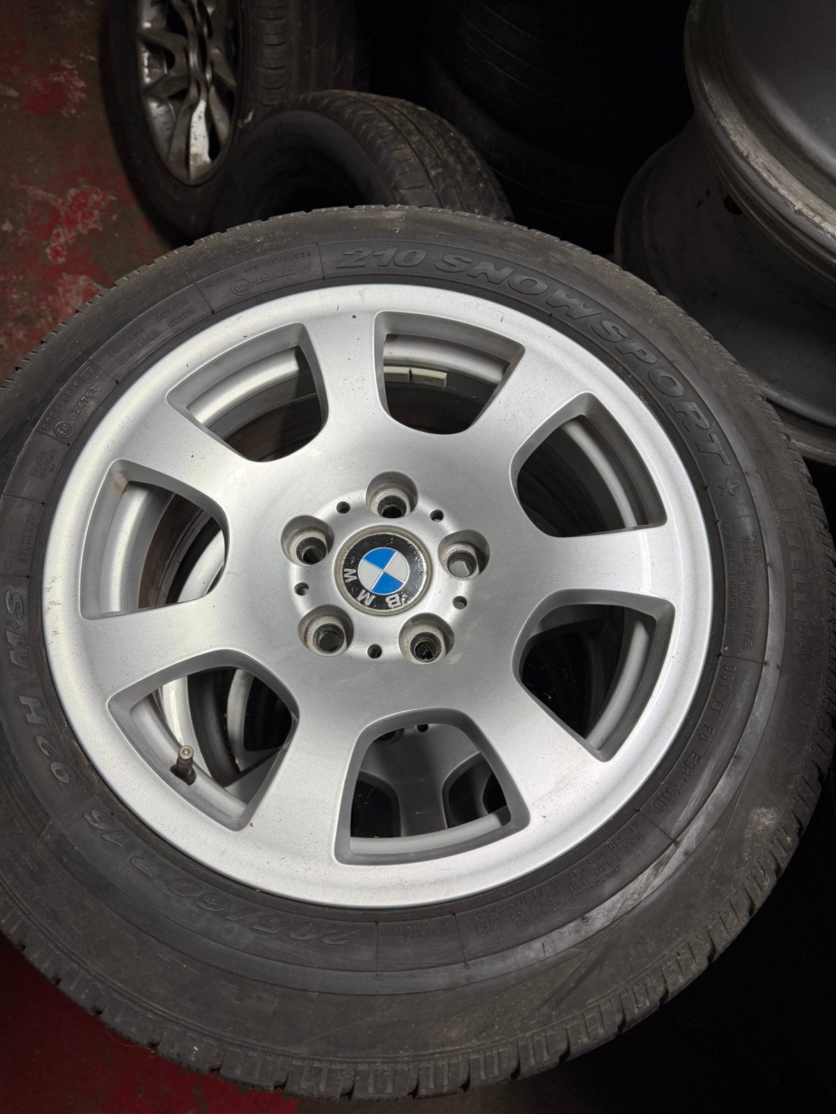 Jantes bmw e60 7x16 ET20, Ophalen, Winterbanden, Velg(en)