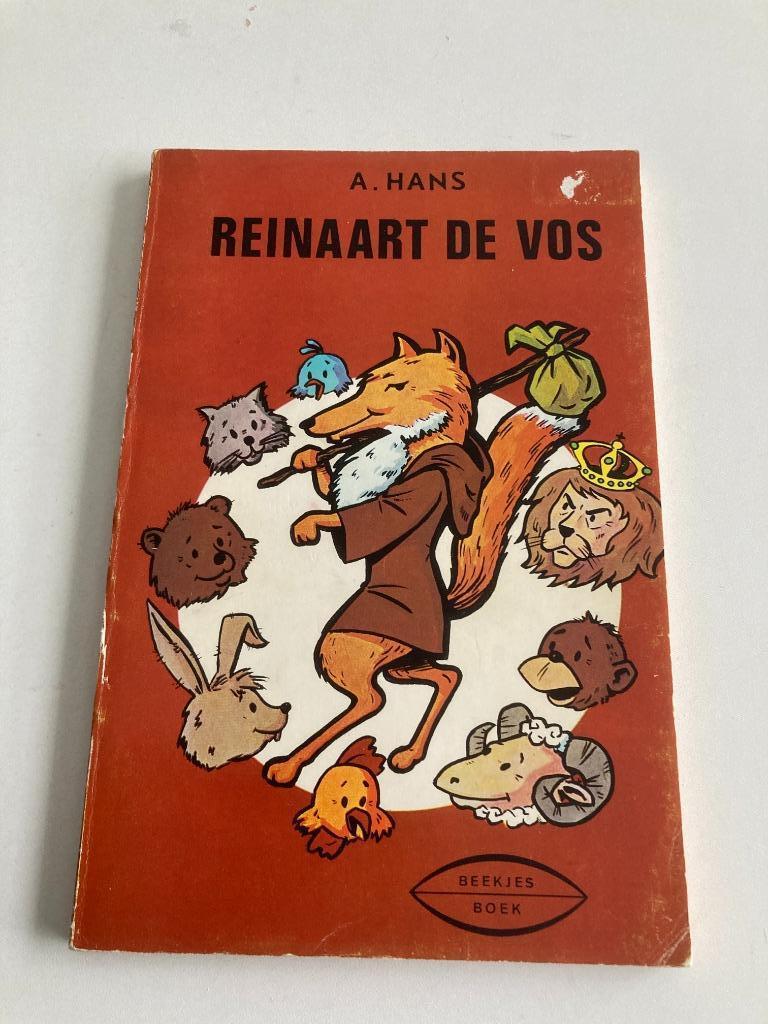 A. Hans " Reinaart De Vos " 1968 Beekjes boek ( Opdebeek ), Gelezen, België, Ophalen of Verzenden, Abraham Hans