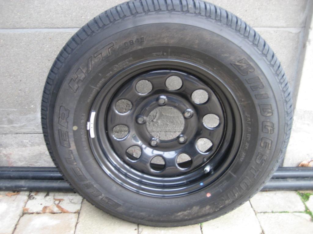 Suzuki Jimny velg met band, Auto-onderdelen, Banden en Velgen, Banden en Velgen, Zomerbanden, 15 inch, 195 mm, Terreinwagen, Nieuw