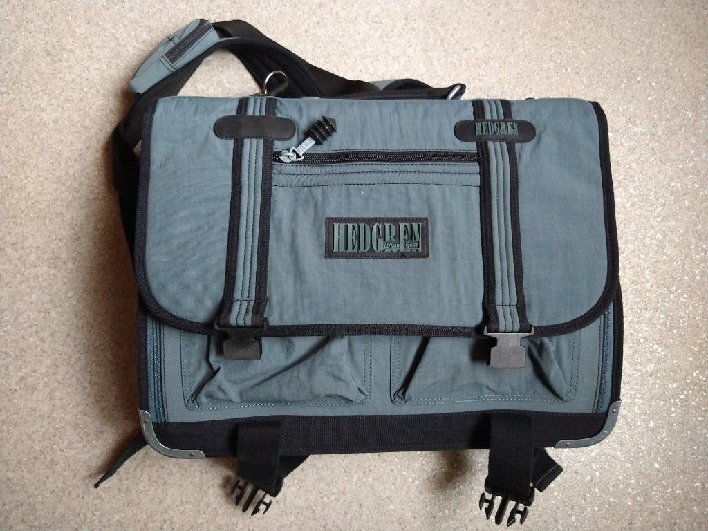 Hedgren boekentas 14L met turnzak, Ophalen, Zo goed als nieuw, Blauw, 30 tot 40 cm