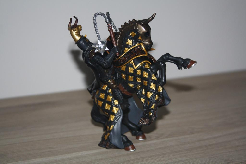 Papo 2007  ridder op paard ,als nieuw ,compleet ,14 cm hoog, Collections, Jouets miniatures, Comme neuf, Enlèvement ou Envoi