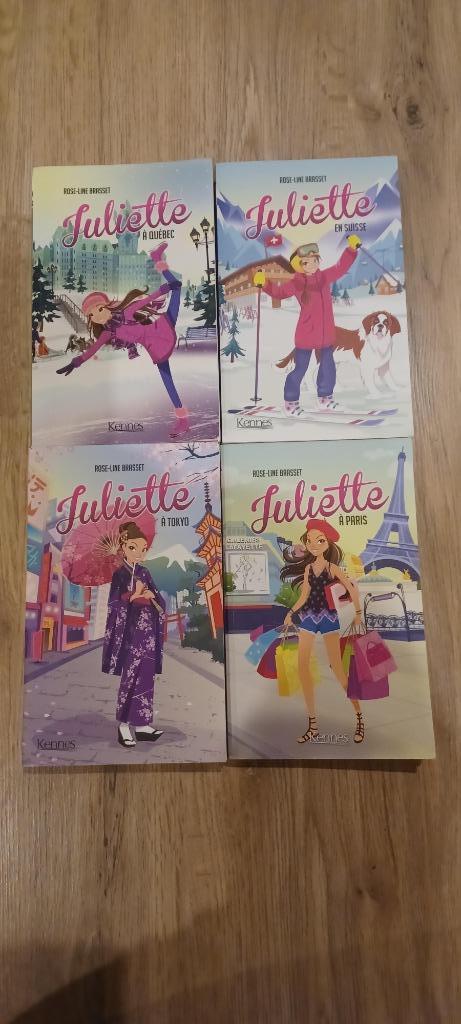 Romans "Juliette à Paris, en Suisse, à Quebec ...", Enlèvement, Comme neuf