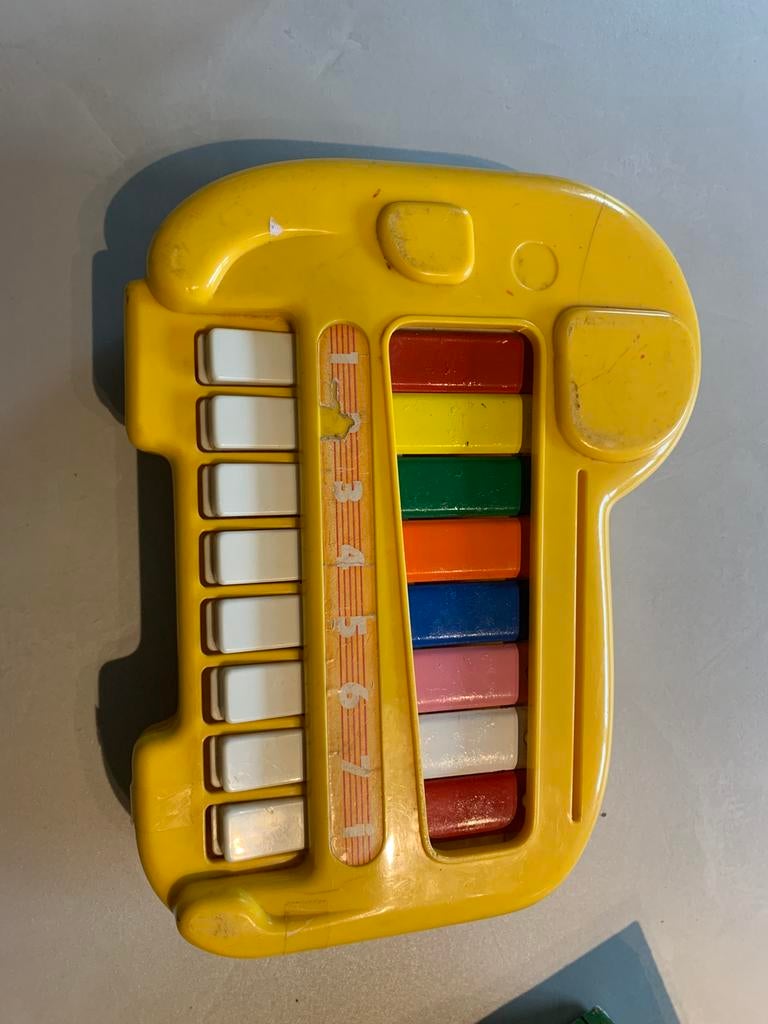Vintage Blue-Box 1985 baby Xylofoon olifant muzikaal, Ophalen of Verzenden, Zo goed als nieuw