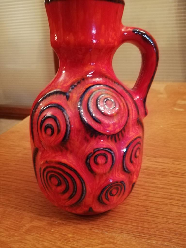 Vase vintage Bay Keramic fin années 60, Enlèvement ou Envoi