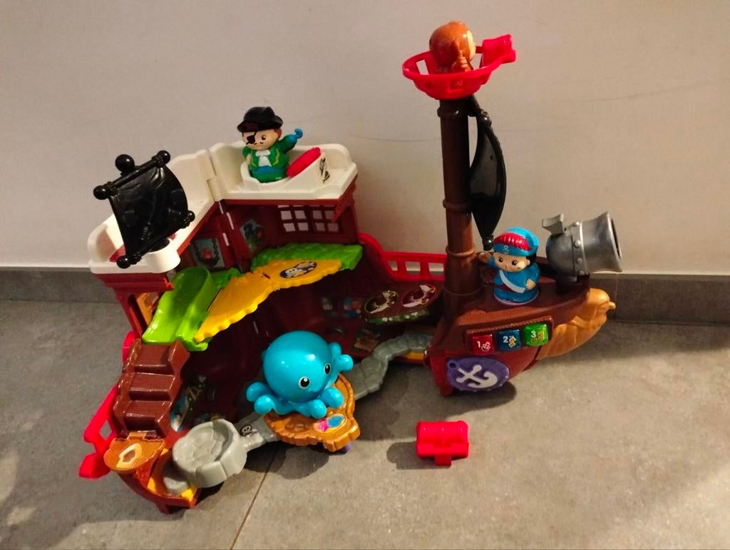 VTech piratenboot, Enlèvement