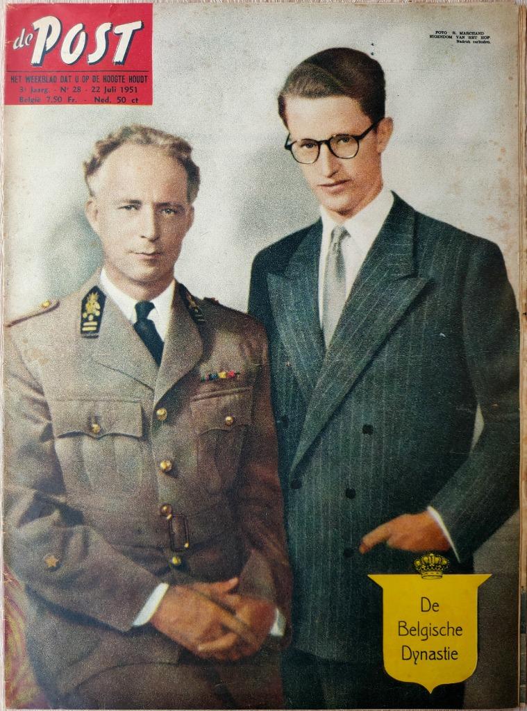 De Post 22 juli 1951, Ophalen of Verzenden, Gelezen, Overige typen