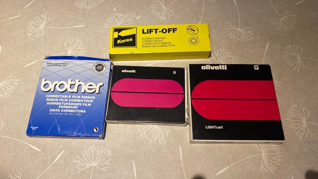 Correctielint olivetti en brother, Enlèvement, Comme neuf