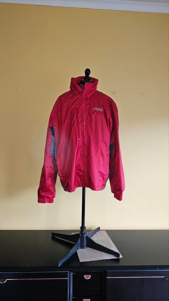 Veste de pluie coca cola avec capuchon, Caravanes & Camping, Enlèvement, Comme neuf