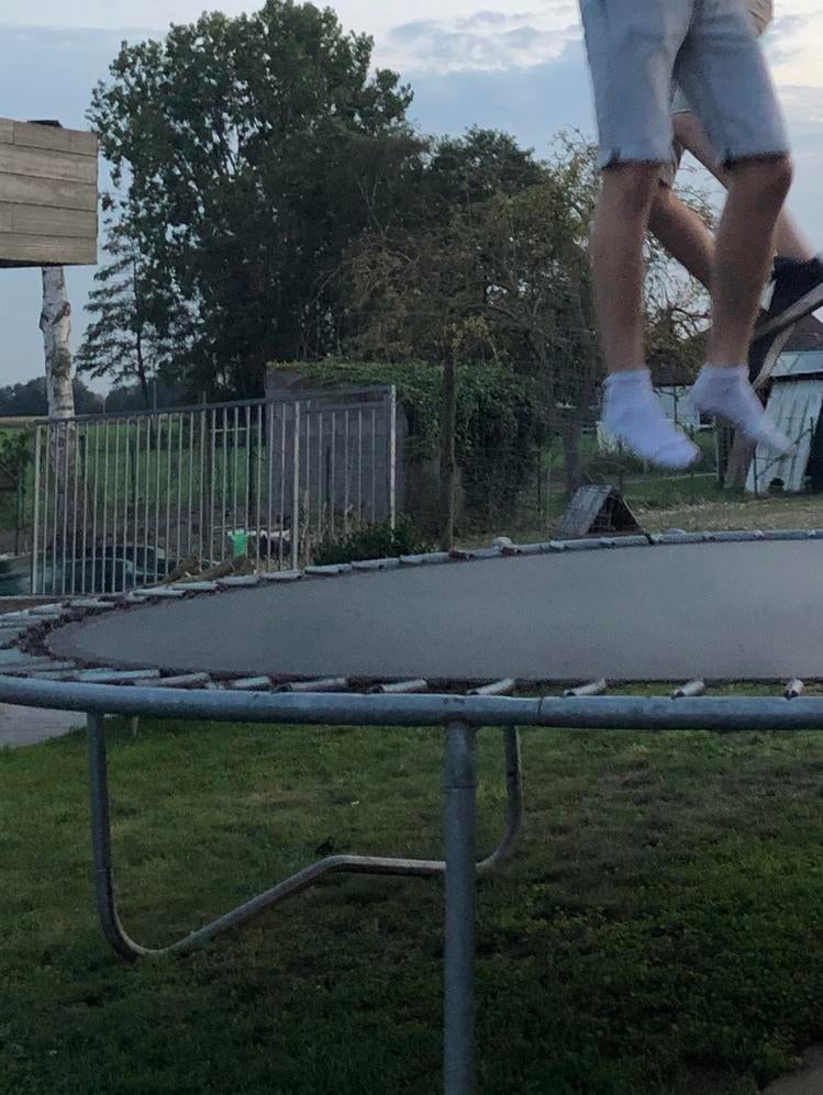 Trampoline, Ophalen, Gebruikt